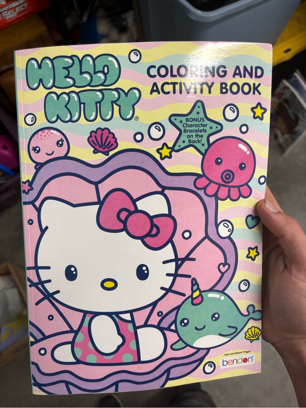 Hello Kitty Pink Coloring and Activity Book by Bendon